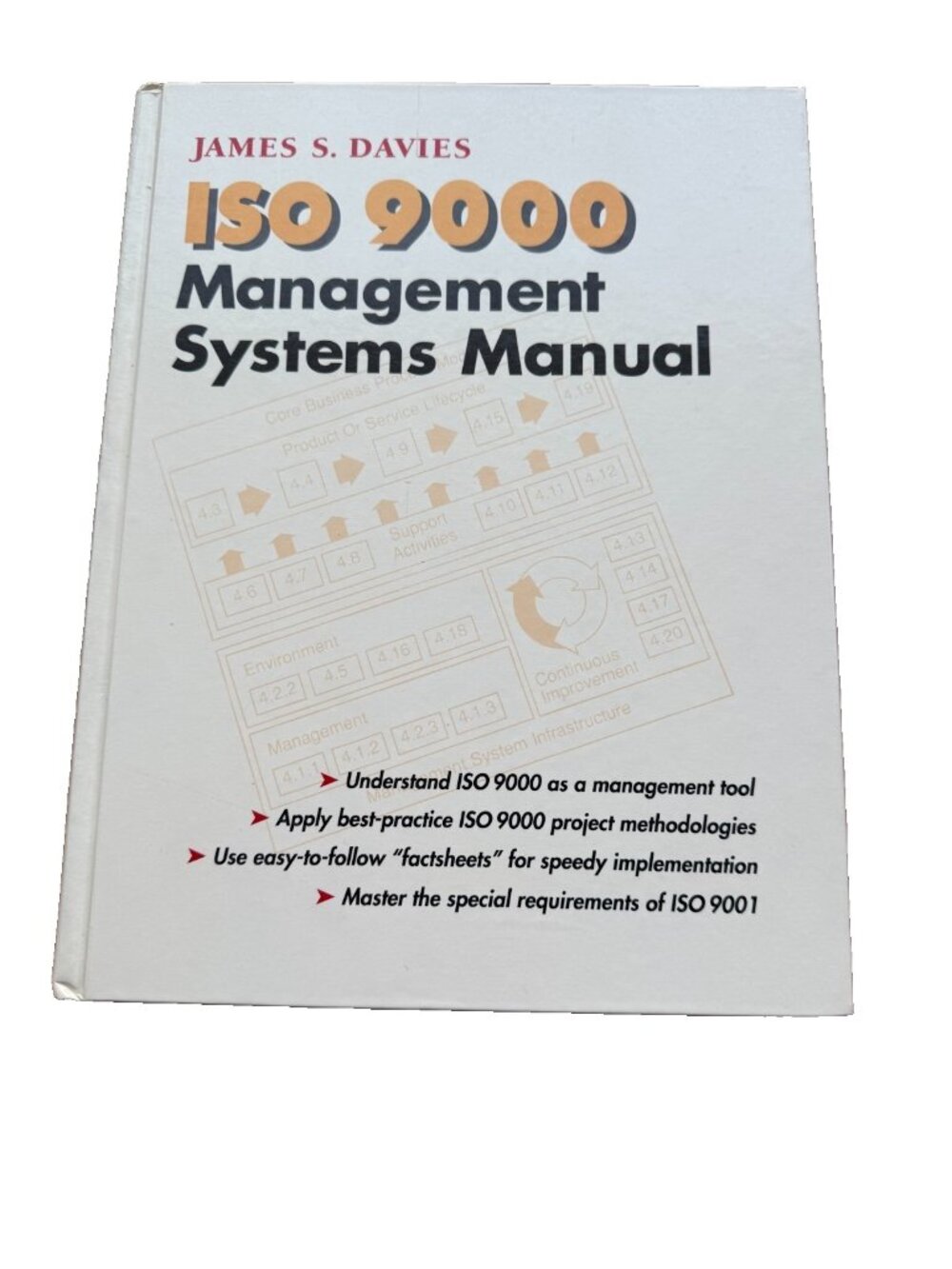 ISO 9000 Management Systems Manual by James S. Davies (1997, Hardcover) New